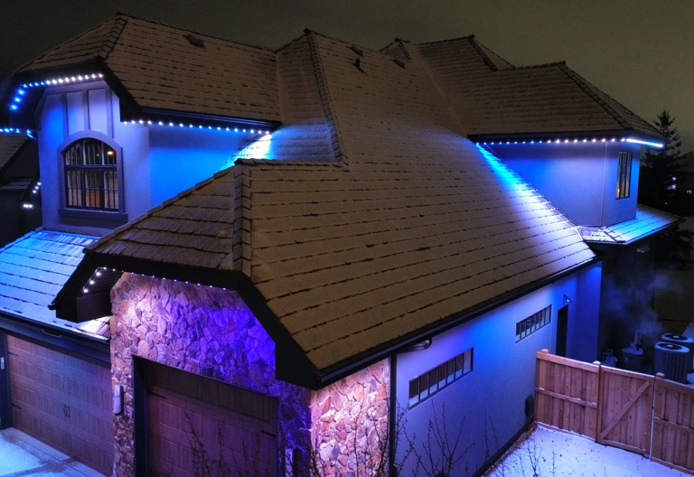 Exterior LED Lighting Services | RoofSmart
